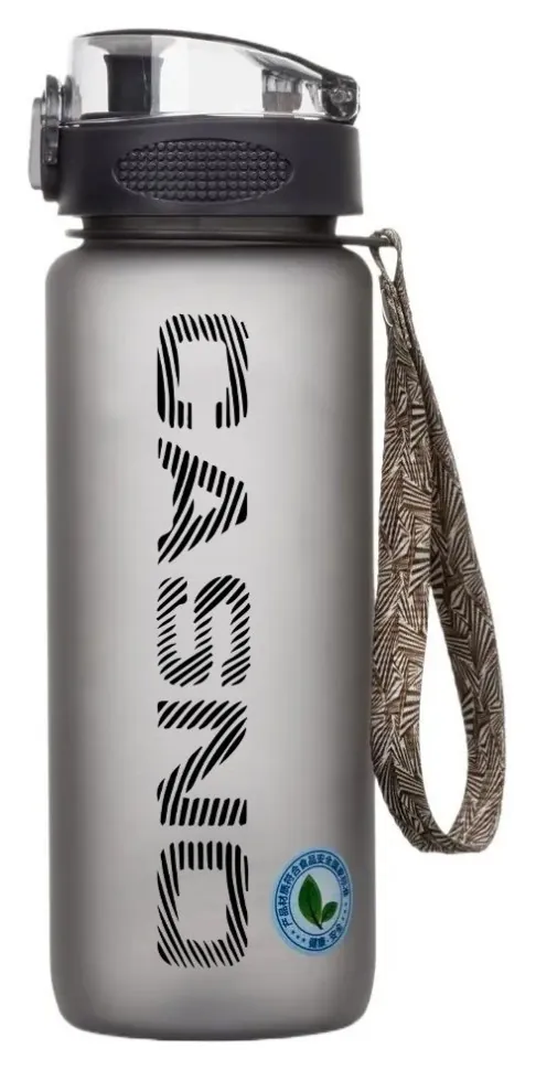 Пляшка для води CASNO 850 мл KXN-1183 Сира (PP_KXN-1183_Grey)