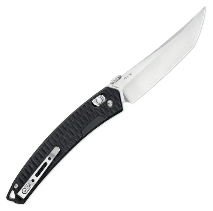 Нож складной туристический SRM 9211-GB2 (9.2 см) 8Cr13MoV/G10 черный