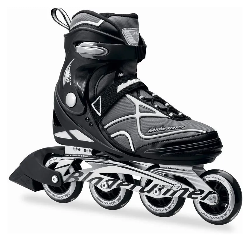 Роликові коньки для дорослих Bladerunner FORMULA 84 M 39 (7US) 250мм Black/silver (0T610200 816) O (300мм)
