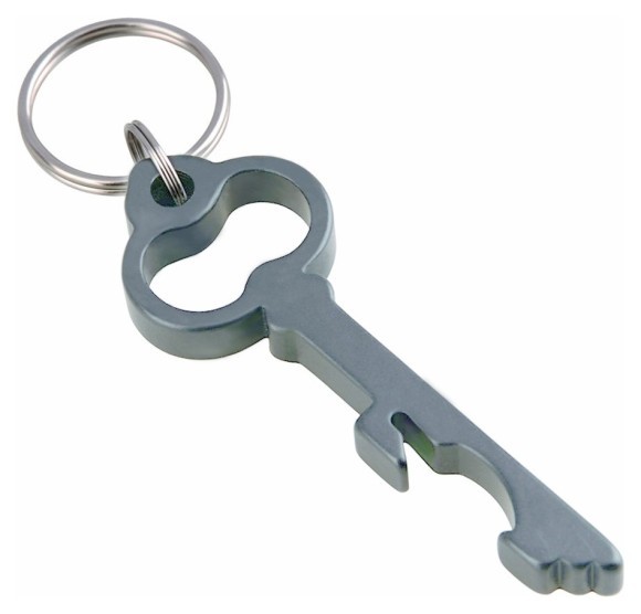 Munkees 3439 брелок-открывашка Key grey, укр