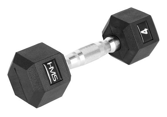 Гантель шестигранный HMS HEX PRO, 4 кг
