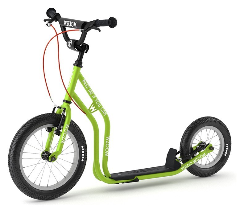 Самокат Yedoo Kids Wzoom Green, укр, укр