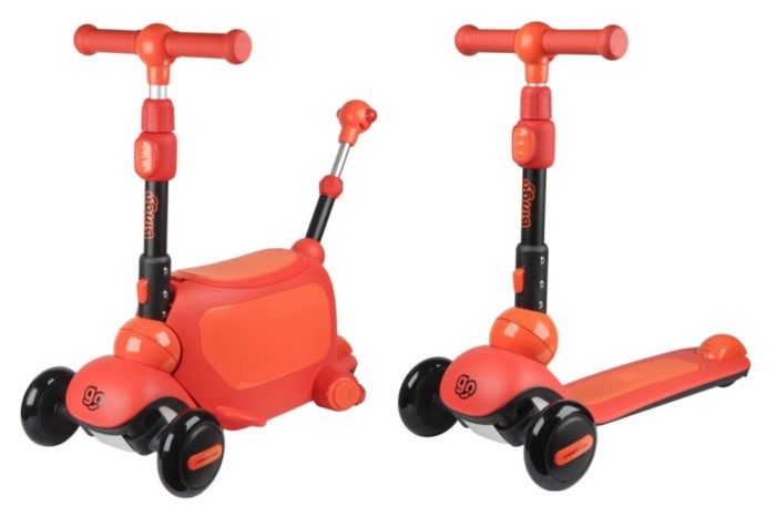 самокат толкар Maraton 2in1 Bingo Super 3 Orange, Помаранчевий, укр, укр