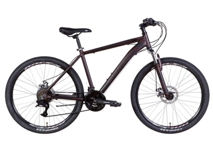 Велосипед 26" Discovery BASTION AM DD 2022 (коричневий (м)), укр, укр