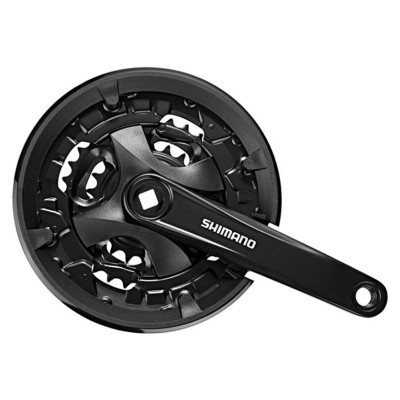 Шатун AL L170мм 22-36T SHIMANO FC-MT101-B2 под квадрат (черн.) 