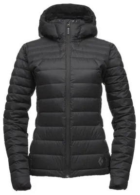 Жіночий легкий пуховик для трекінгу Black Diamond Cold Forge Hoody, Black