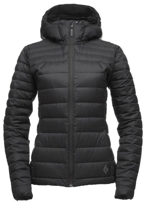 Жіночий легкий пуховик для трекінгу Black Diamond Cold Forge Hoody, Black