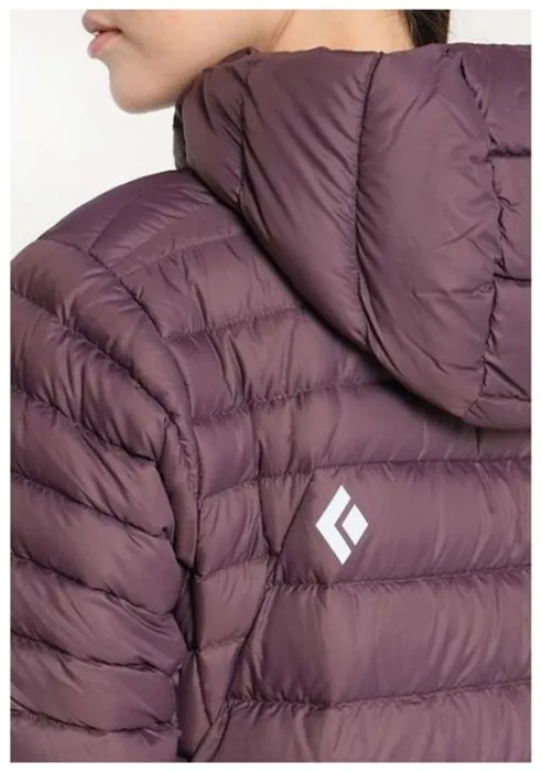 Жіночий легкий пуховик для трекінгу Black Diamond Cold Forge Hoody, Black