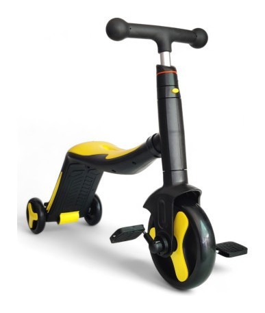 Триколісний велосипед-беговел-самокат 3 в 1 Scooter FL-868, укр, укр