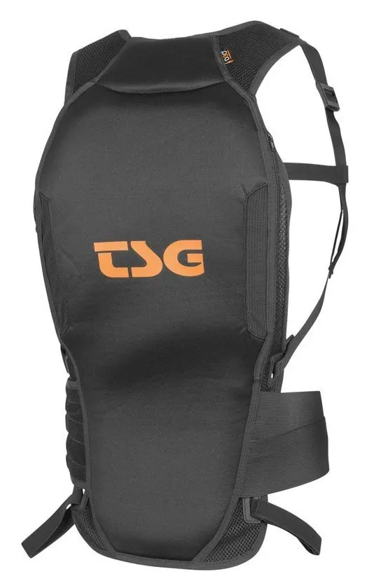 Захист спини спортивний TSG BACKBONE TANK D3O L Black/orange (74010) (L black, orange)