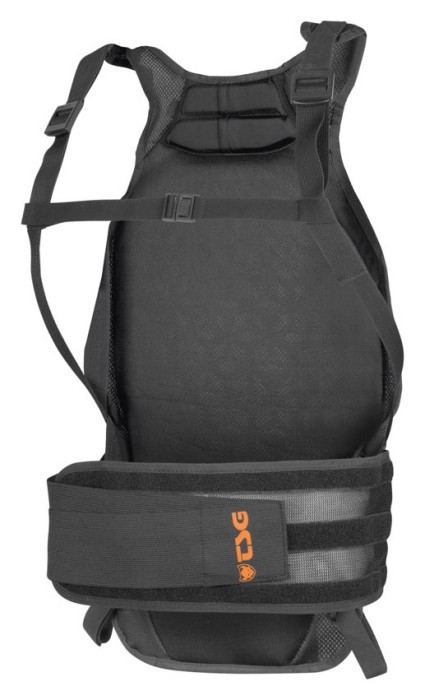 Захист спини спортивний TSG BACKBONE TANK D3O L Black/orange (74010)