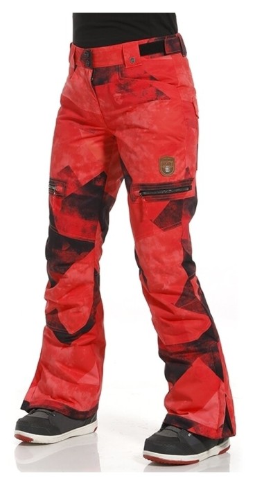 Штани Rehall Keely для жінок 2021 graphic mountains red pink, укр, укр