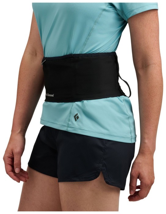 Пояс-сумка Black Diamond Distance Run Belt, Black, L