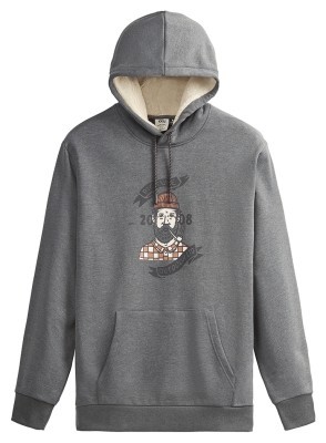 Толстовка Picture Organic Chuchie Plush Hoody grey melange