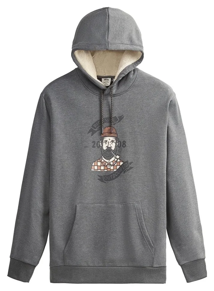 Толстовка Picture Organic Chuchie Plush Hoody grey melange (L)
