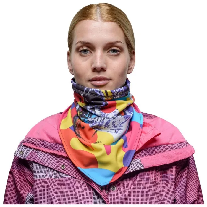 Бандана Buff Tech Fleece Bandana, Freeskull Multi