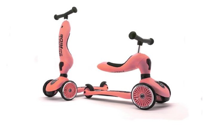 Самокат Scoot and Ride серії Highwaykick-1 персик,  1-5 років