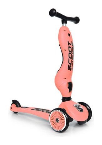 Самокат Scoot and Ride серии Highwaykick-1 персик, 1-5 лет