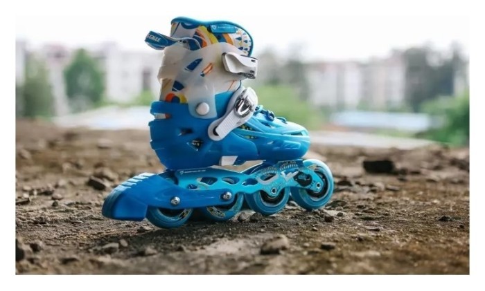 Ролики дитячі Flying Eagle S6S Junior Blue, укр, укр