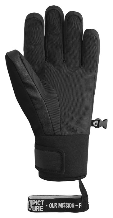 Рукавички Picture Organic Kakisa для жінок black-black