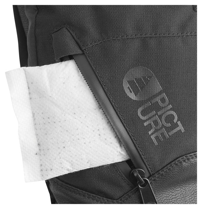 Рукавички Picture Organic Kakisa для жінок black-black