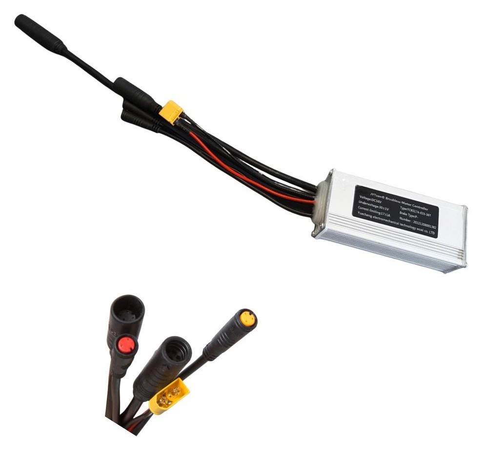 Контролер GP YCKS174-033-36T 36B 17А синусоїдний у власному корпусі вологозахищені роз'єми 200мм L - 150мм