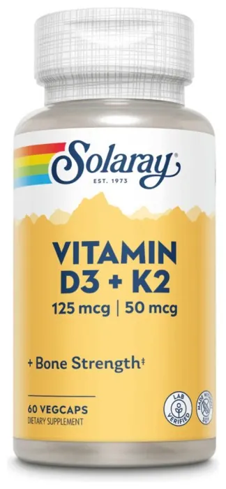 Vitamin D-3 & K-2 - 60 vcaps