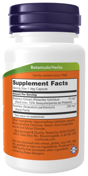 Butterbur 75mg - 60 vcaps