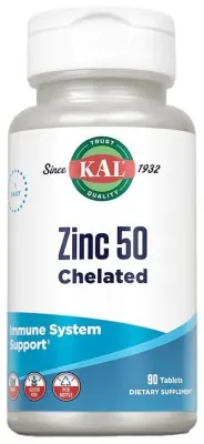 Zinc 50 - 90 tabs