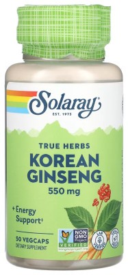 Korean Ginseng Root 550mg - 50 vcaps
