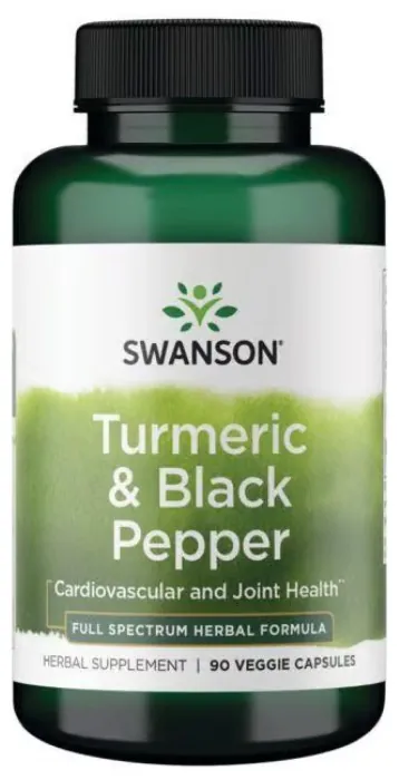 Turmeric & Black Pepper - 90 vcaps