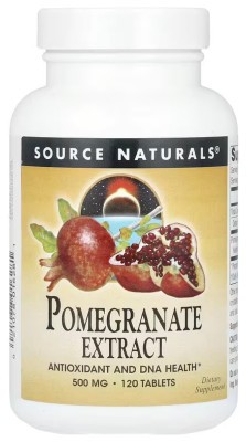 Pomegranate Extract 500mg - 120 tabs