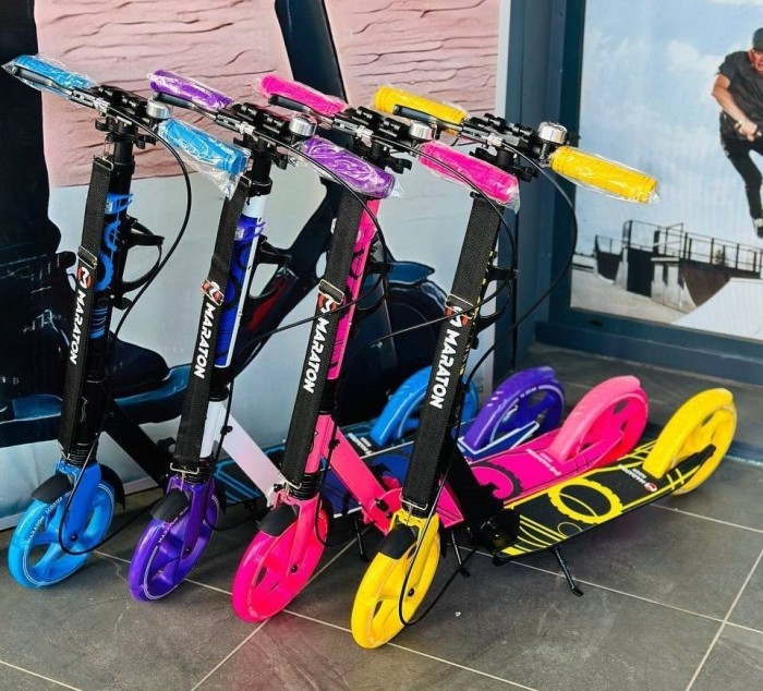 Самокат Maraton Rider Light Wheel blue (Blue), укр, укр