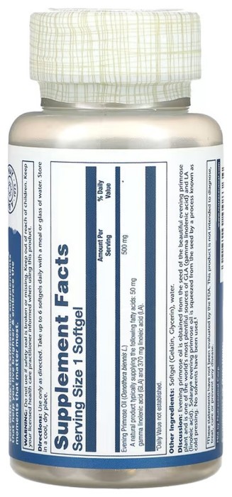 High Potency Evening Primrose 500mg - 90 softgels