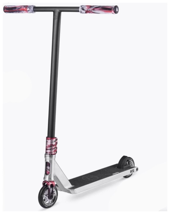 Самокат трюковый Hipe H5 Silver/red