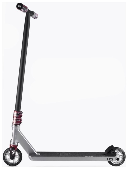 Самокат трюковый Hipe H5 Silver/red