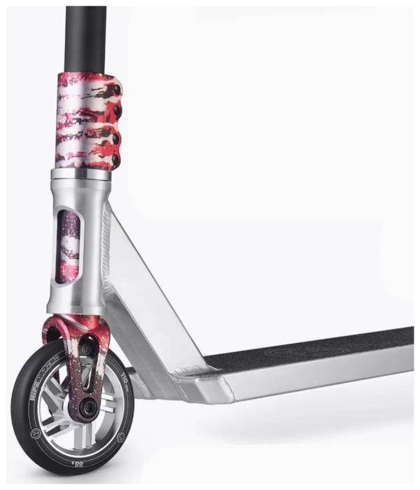 Самокат трюковый Hipe H5 Silver/red