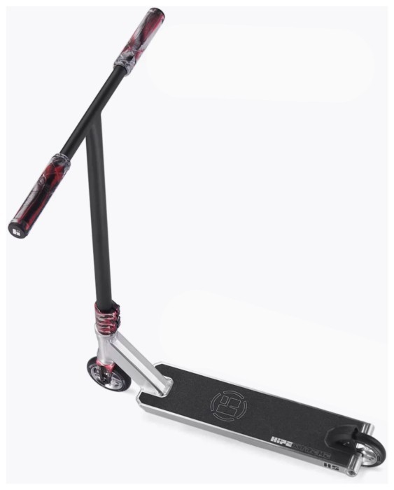 Самокат трюковый Hipe H5 Silver/red