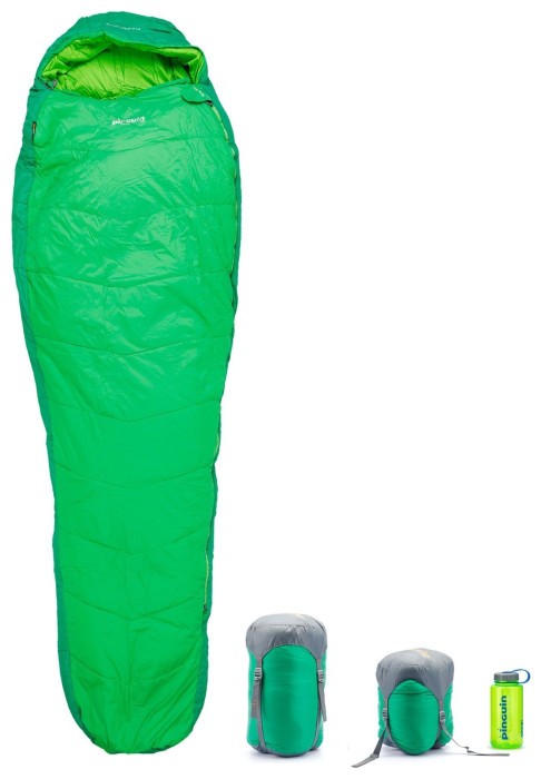 Спальный мешок Pinguin Savana (5/0°C), 195 см - Left Zip, Green (PNG 236347) 2020