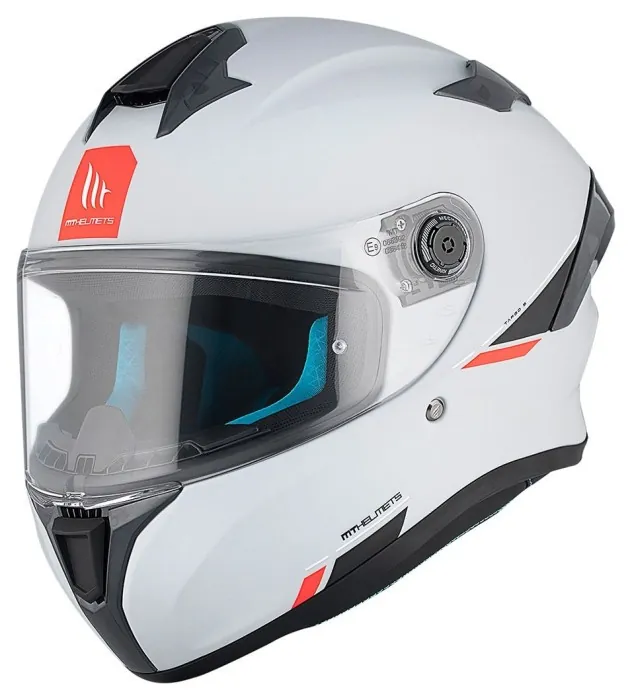 Мотошолом MT Targo S Solid A12 Gloss Grey ECE2206