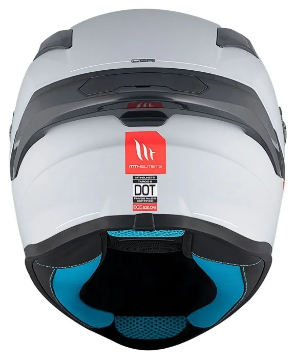 Мотошолом MT Targo S Solid A12 Gloss Grey ECE2206