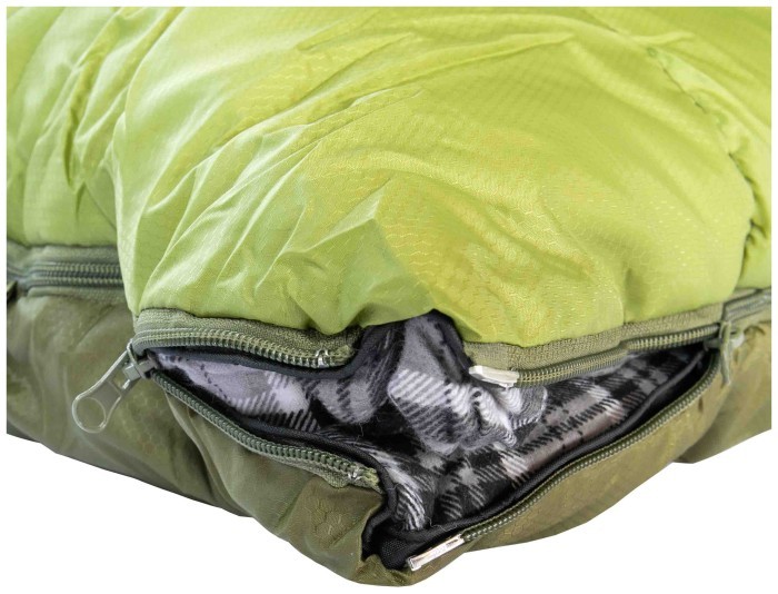 Спальний мішок Tramp Sherwood Long ковдра лівий dark-olive/grey 230/100 UTRS-054L