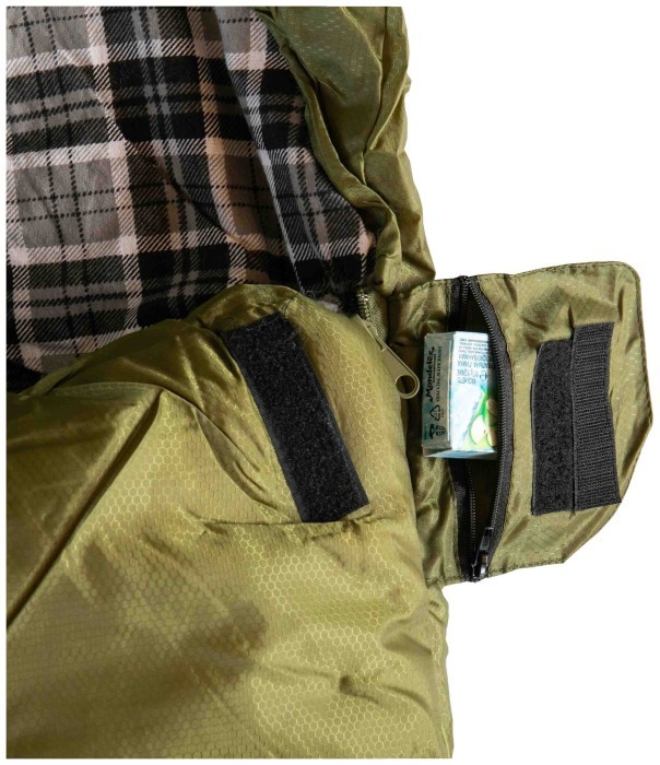 Спальний мішок Tramp Sherwood Long ковдра лівий dark-olive/grey 230/100 UTRS-054L, укр, укр