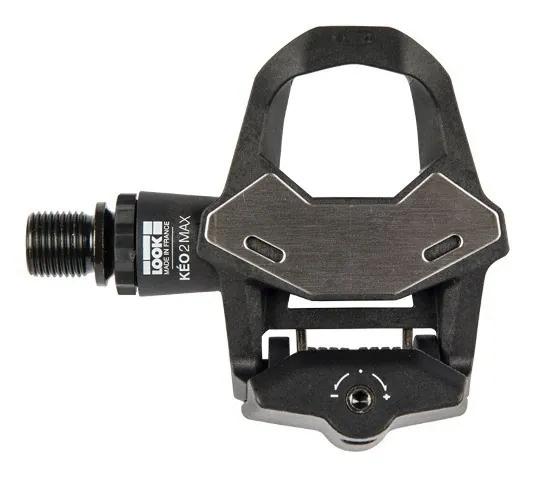 Педалі Look KEO 2 MAX BLACK, композит, вісь chromoly 9/16" , чорні