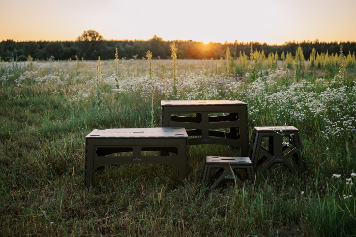 Стіл Tribe Camp Table High пластиковий T-EF-0004-olive