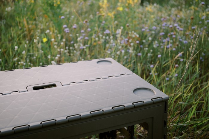 Стіл Tribe Camp Table High пластиковий T-EF-0004-olive, укр, укр