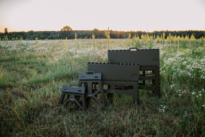 Стол Tribe Camp Table High пластиковый T-EF-0004-olive