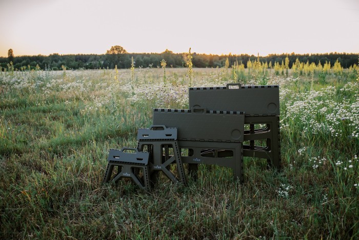 Стіл Tribe Camp Table High пластиковий T-EF-0004-olive, укр, укр