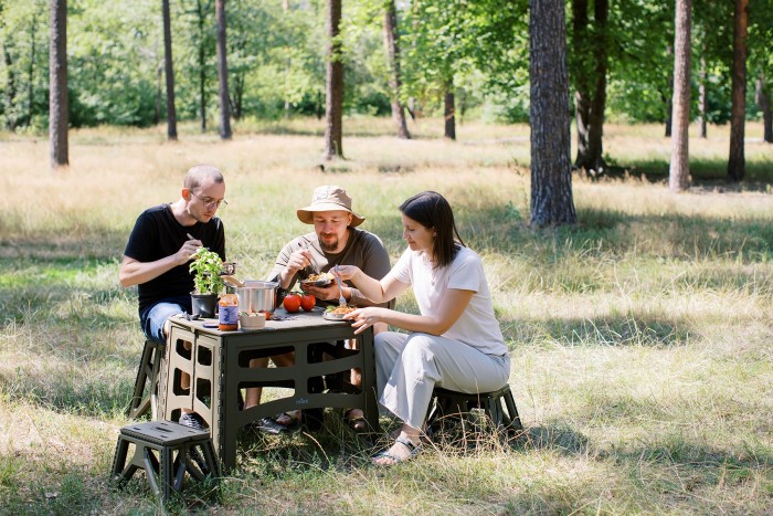 Стіл Tribe Camp Table High пластиковий T-EF-0004-olive