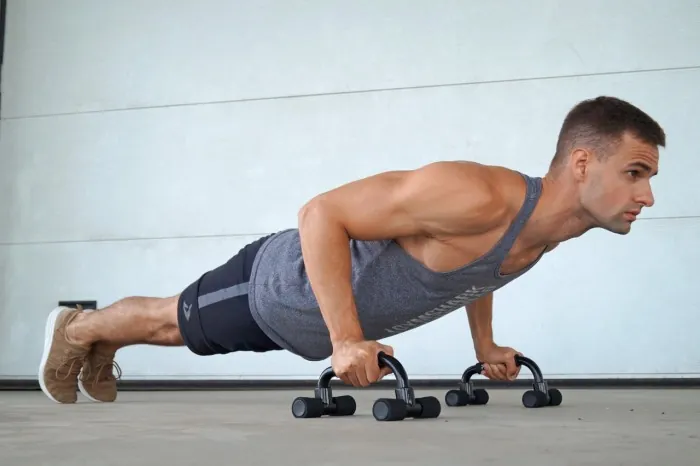 Упоры для отжиманий PowerPlay 4316 Push Up Bars пластиковые (Скошенные)